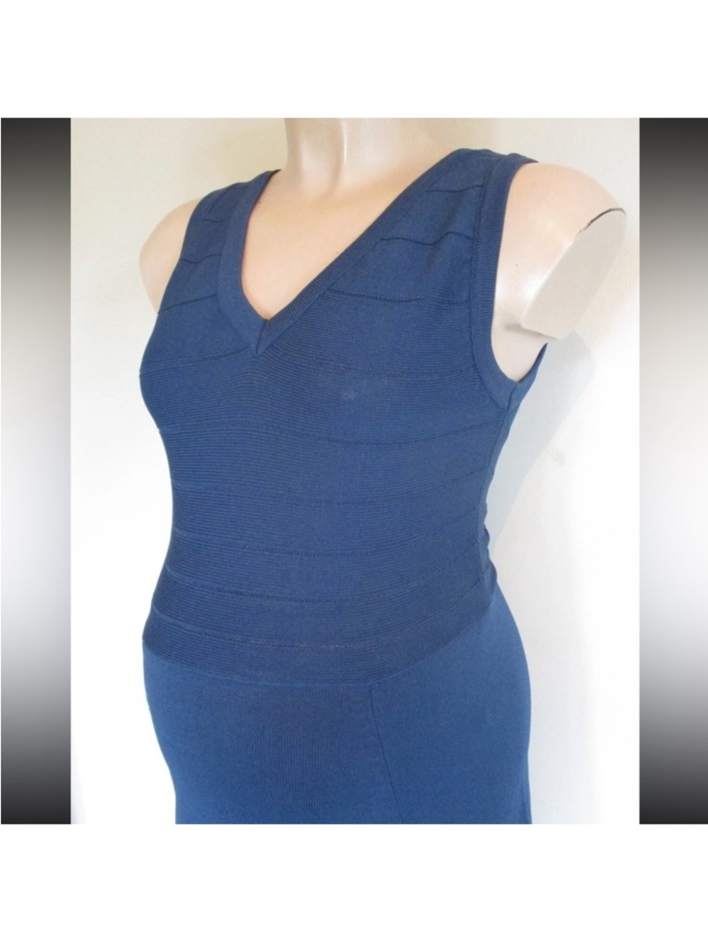 Seraphine | Maternity Slate Blue Dress | US12 | NWT